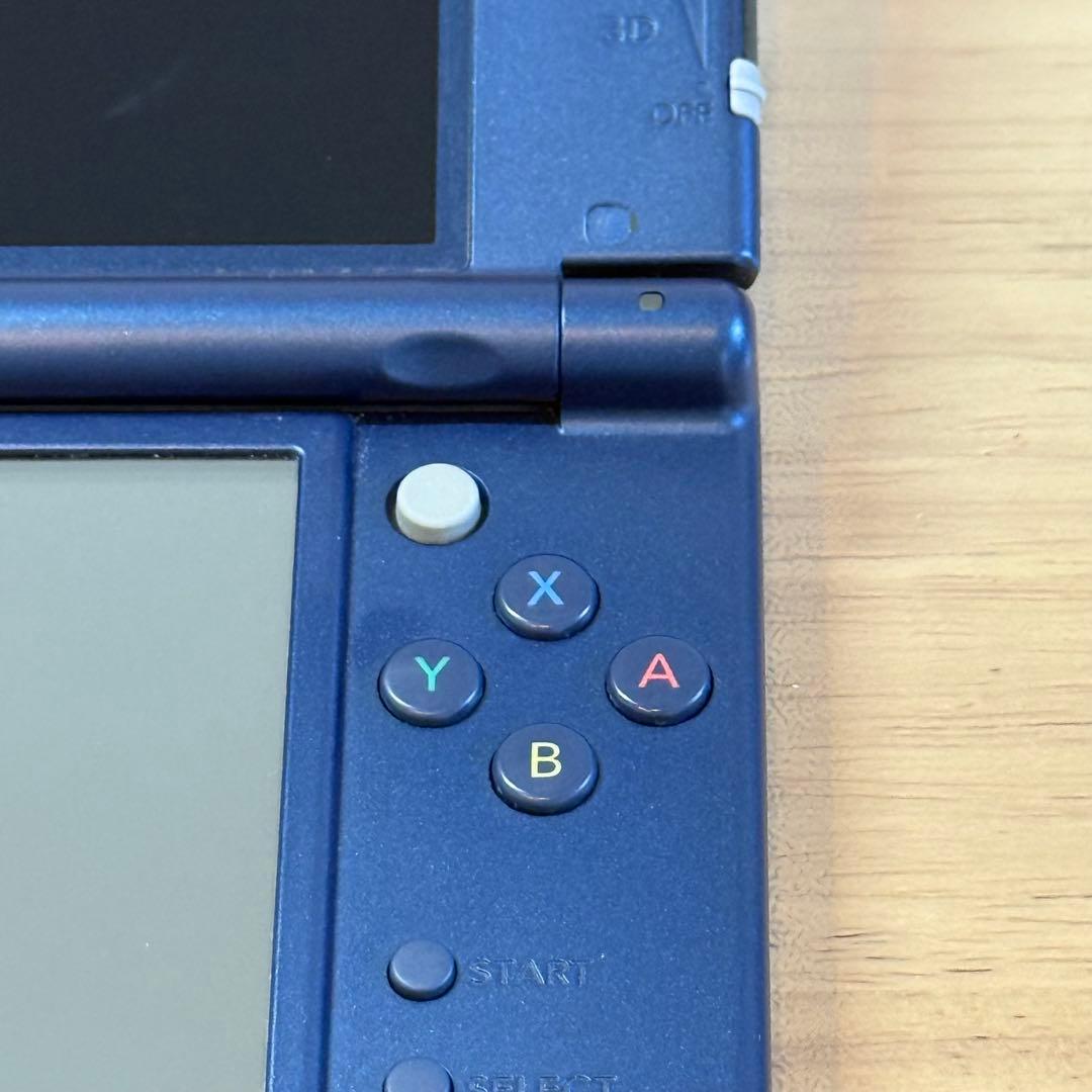 8-003 Newニンテンドー3DS LL メタリックブルー 上IPS