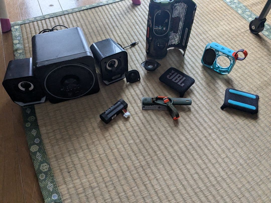 スピーカーのパーツ