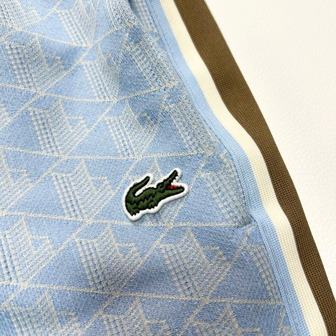 24SS✨ラコステ モノグラムジャガードセットアップ トラックジャケット パンツ