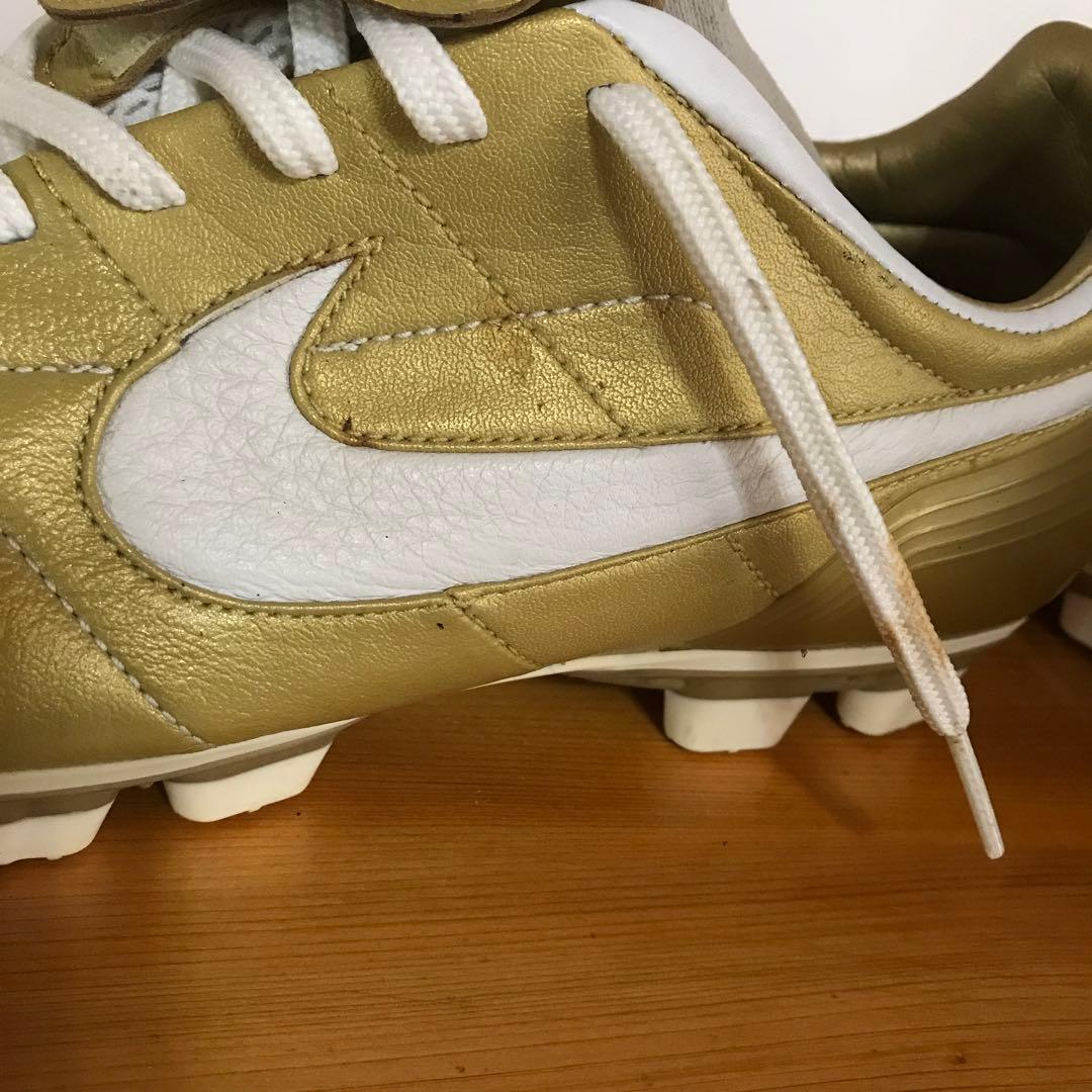 NIKE ティエンポエア　レジェンド ロナウジーニョ着用モデル 10Rゴールド