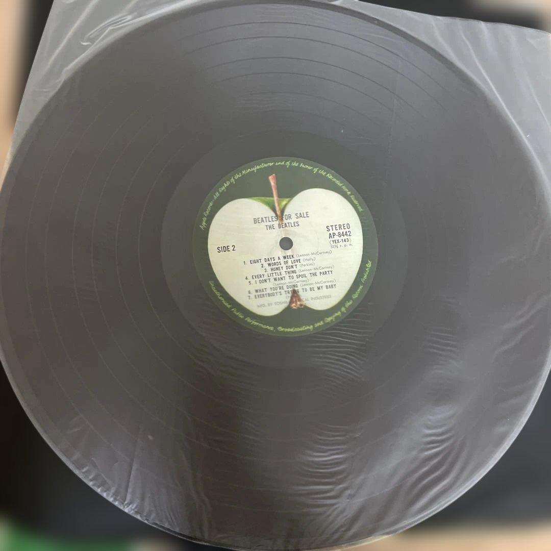 The Beatles 名盤 ３枚とレーザーディスク