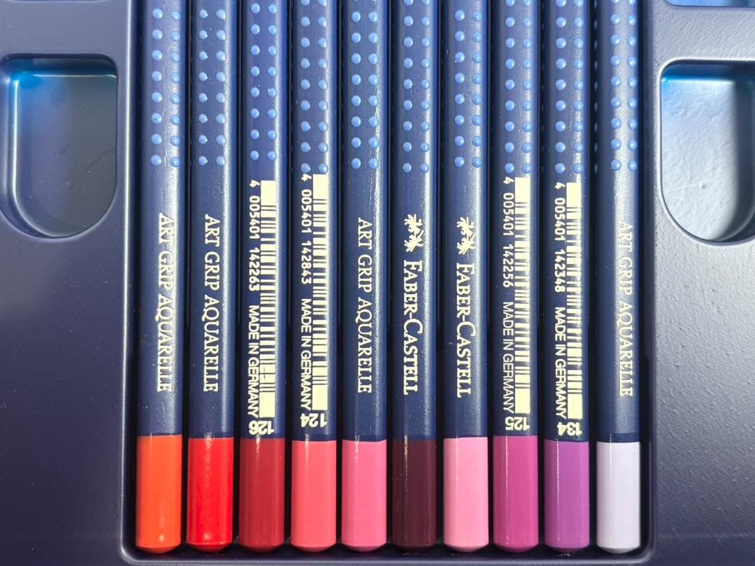 【未使用】ファーバーカステル　アートグリップ 水彩 色鉛筆 60色セット