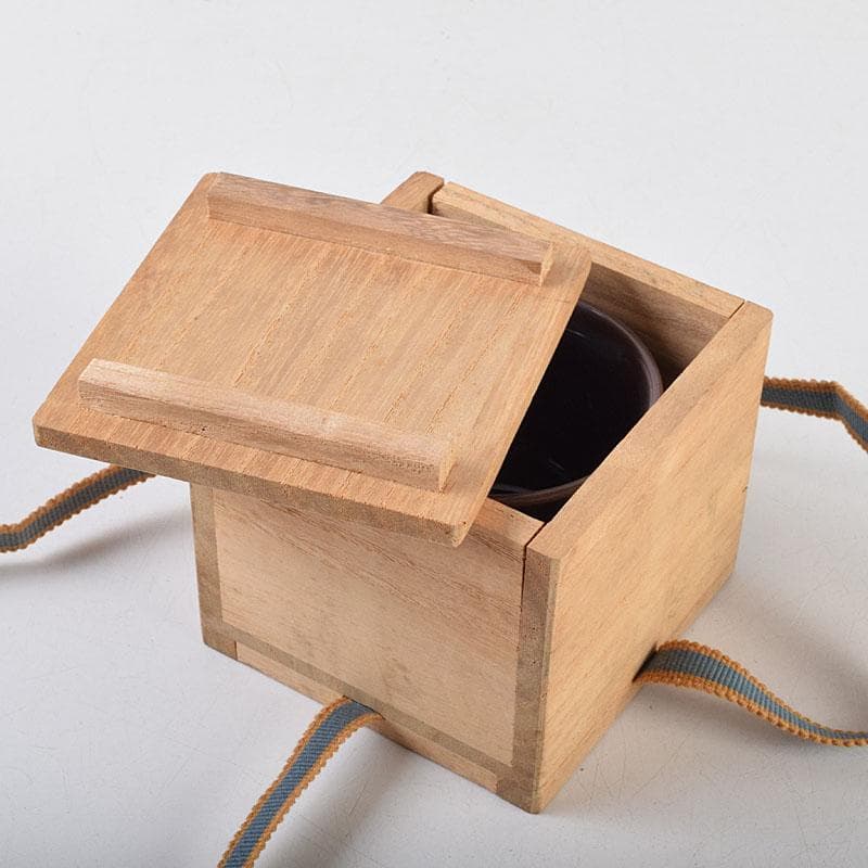 バラ 九谷焼　三代徳田八十吉　徳田正彦作　ぐい呑　共箱　V　9096