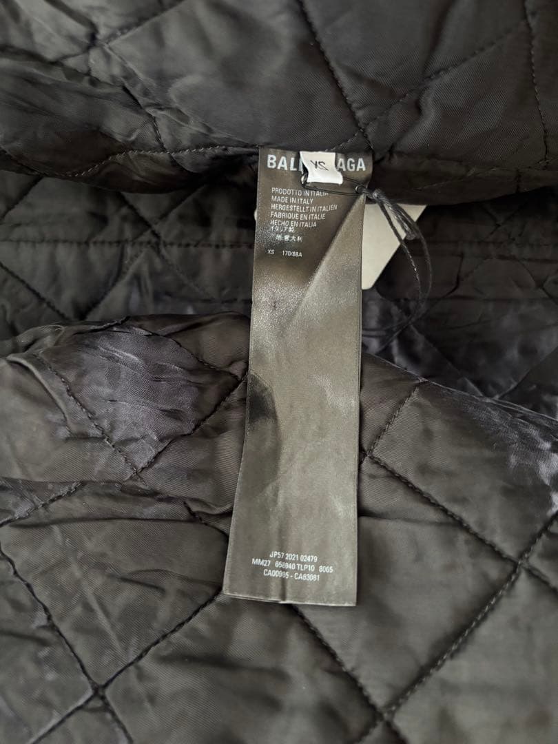 【ほぼ新品】バレンシアガ ドッキング コート オーバーサイズ