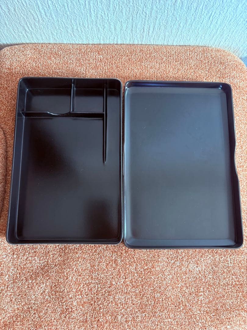 高級&希少品！　竹の彫刻&金文字入り　木製 状差し&硯入れ　昭和レトロ