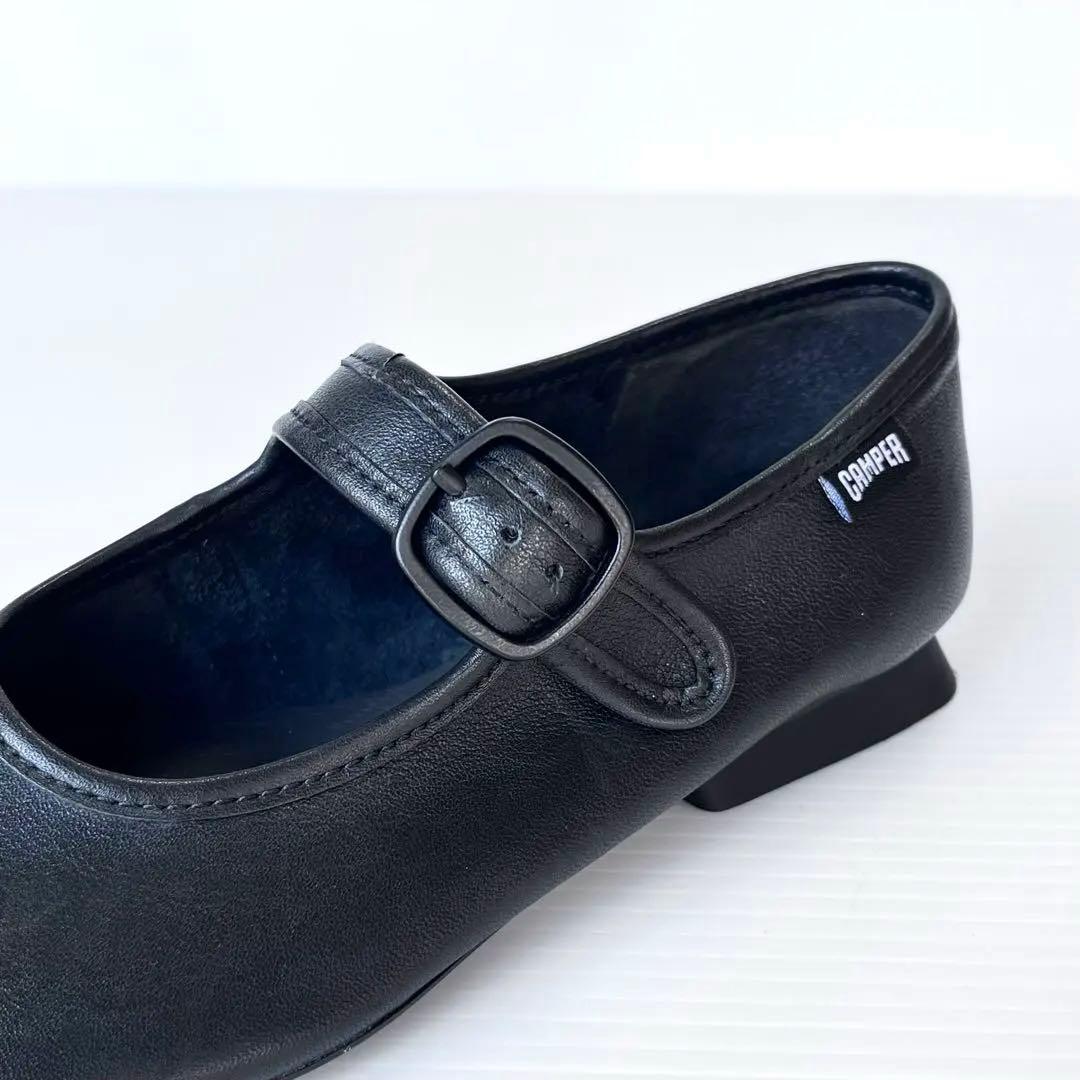 極美品✨ CAMPER カンペール カシマイラ フラットシューズ 22.5 黒