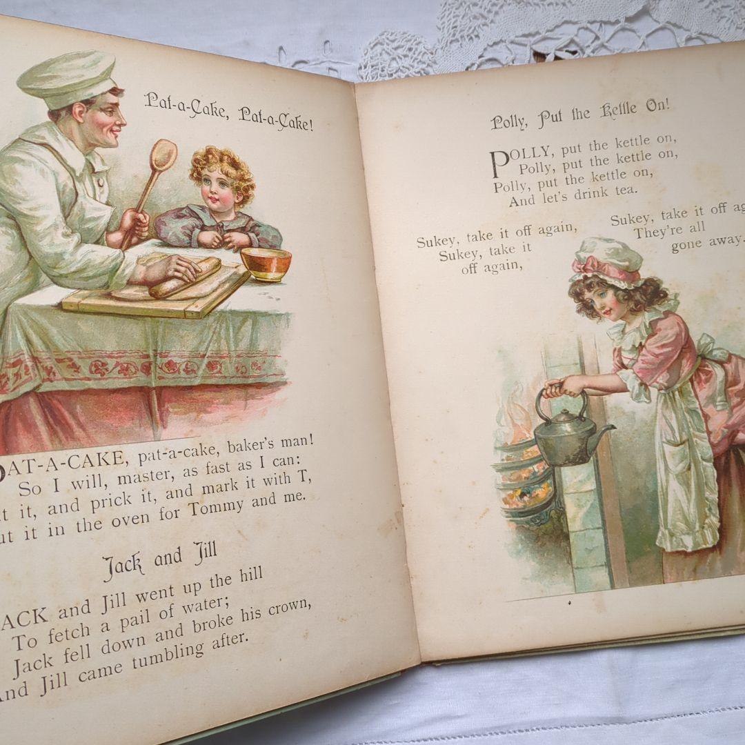 超稀少1890アーネストニスター絵本 洋書 児童書 ヴィクトリアン