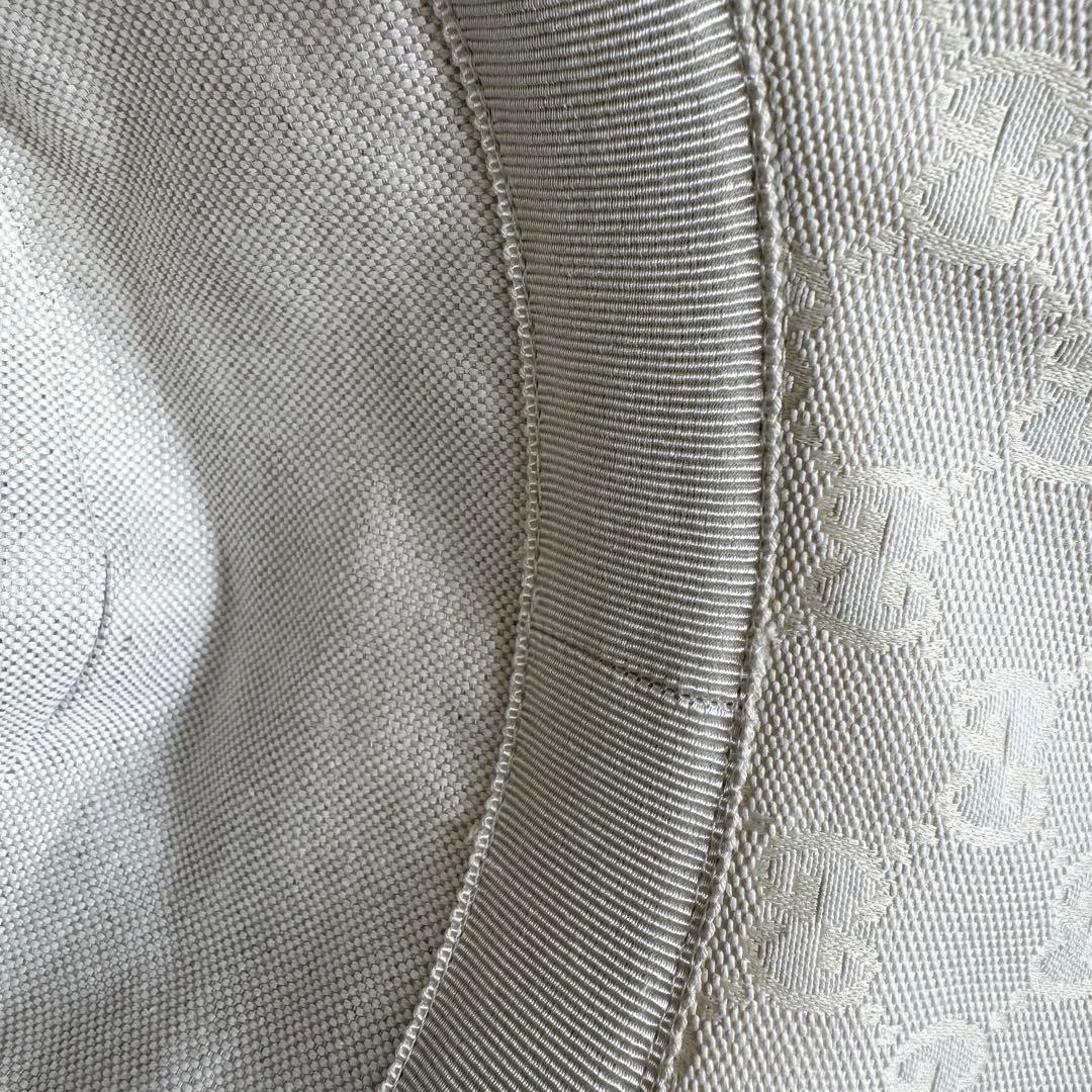 未使用級☆GUCCI バケットハット GGキャンバス Mサイズ アイボリー