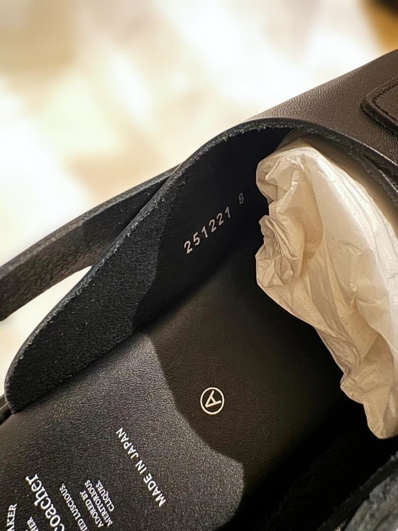 新品 FOOT THE COACHER 25SS レザーサンダル 定価4万円 靴