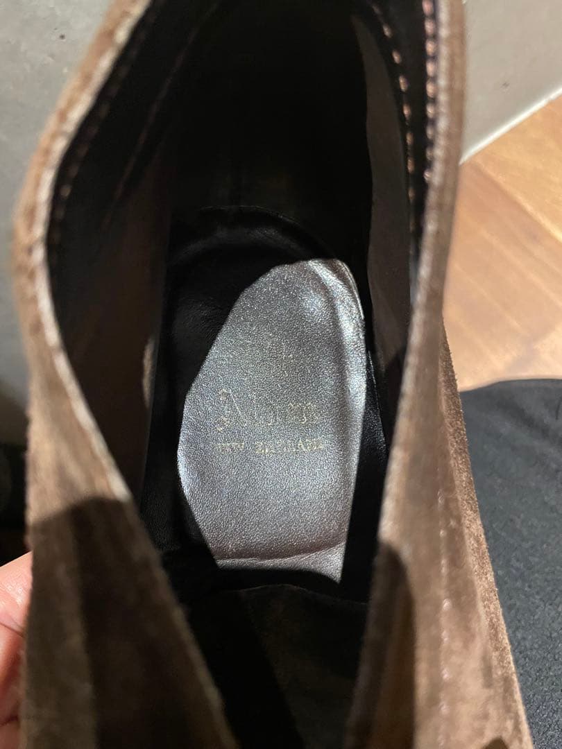 オールデン チャッカブーツ　スエード