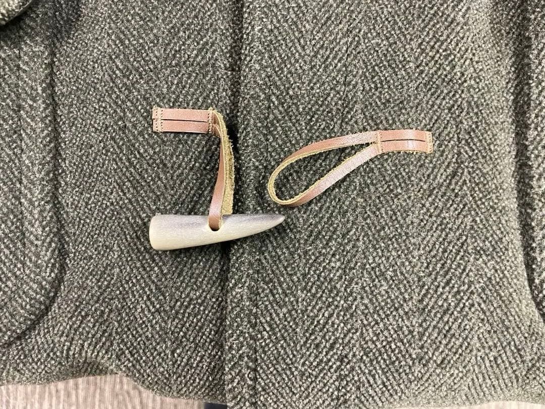 イングランド製 Faconnable ファソナブル　ヘリンボーン ダッフルコート