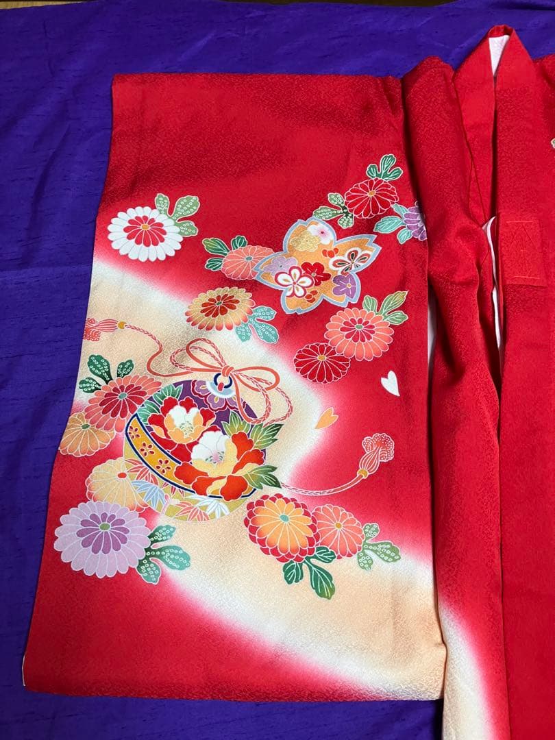 夏　お宮参り用 着物 正絹