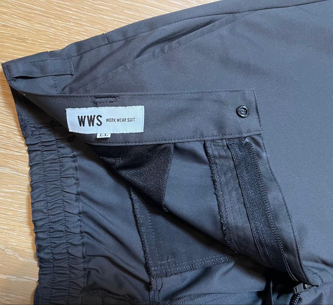 【中古美品】WWS ワークウェアスーツ セットアップ チャコールグレー