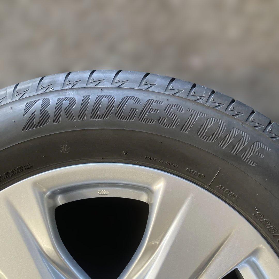 ハリアー80系純正17インチアルミホイール、タイヤセット