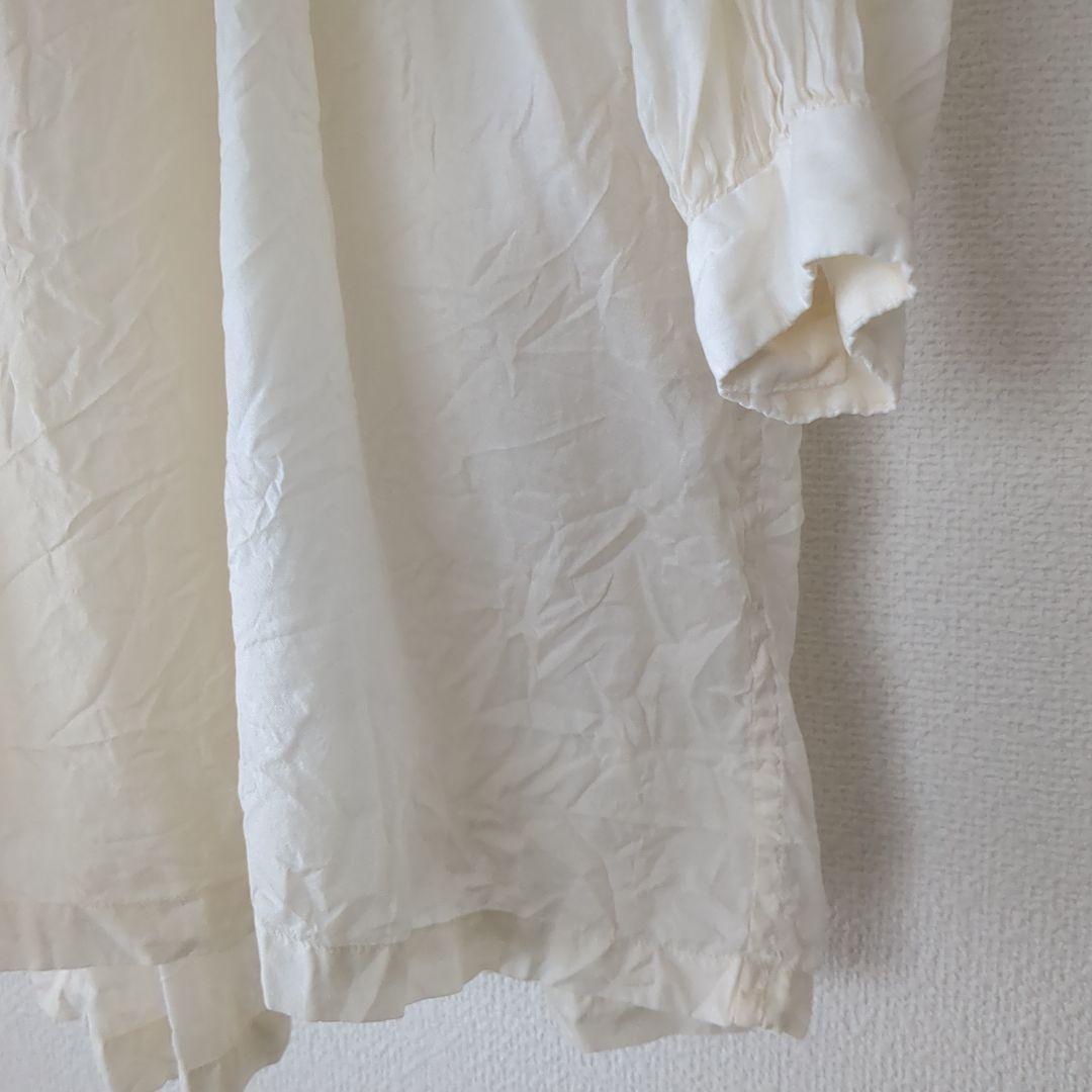 も*も様 ARTS＆SCIENCE　ギャザー　チャーチ　スモック　ブラウス　シル