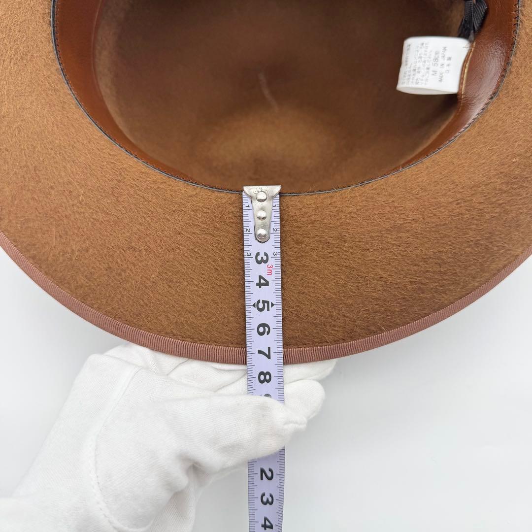 美品 150周年記念モデル STETSON OPEN CROWN HAT M