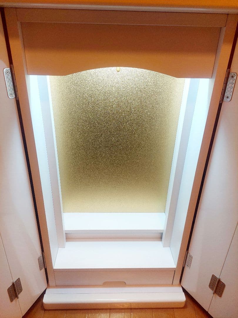 創価学会　コンパクト仏壇　白