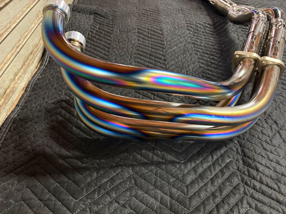 CB400SF/SB アールズギア　ワイバン フルチタンマフラー