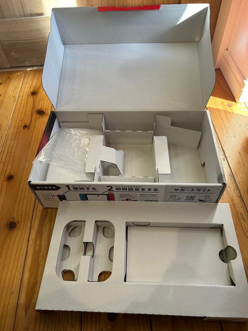 Nintendo Switch グレー 本体と付属品と箱