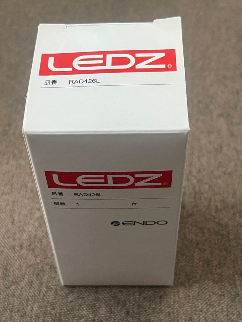ＥＮＤＯ　ＬＥＤＺ ＬＡＭＰ　ＬＥＤ電球　シャンデリア電球形　RAD426L