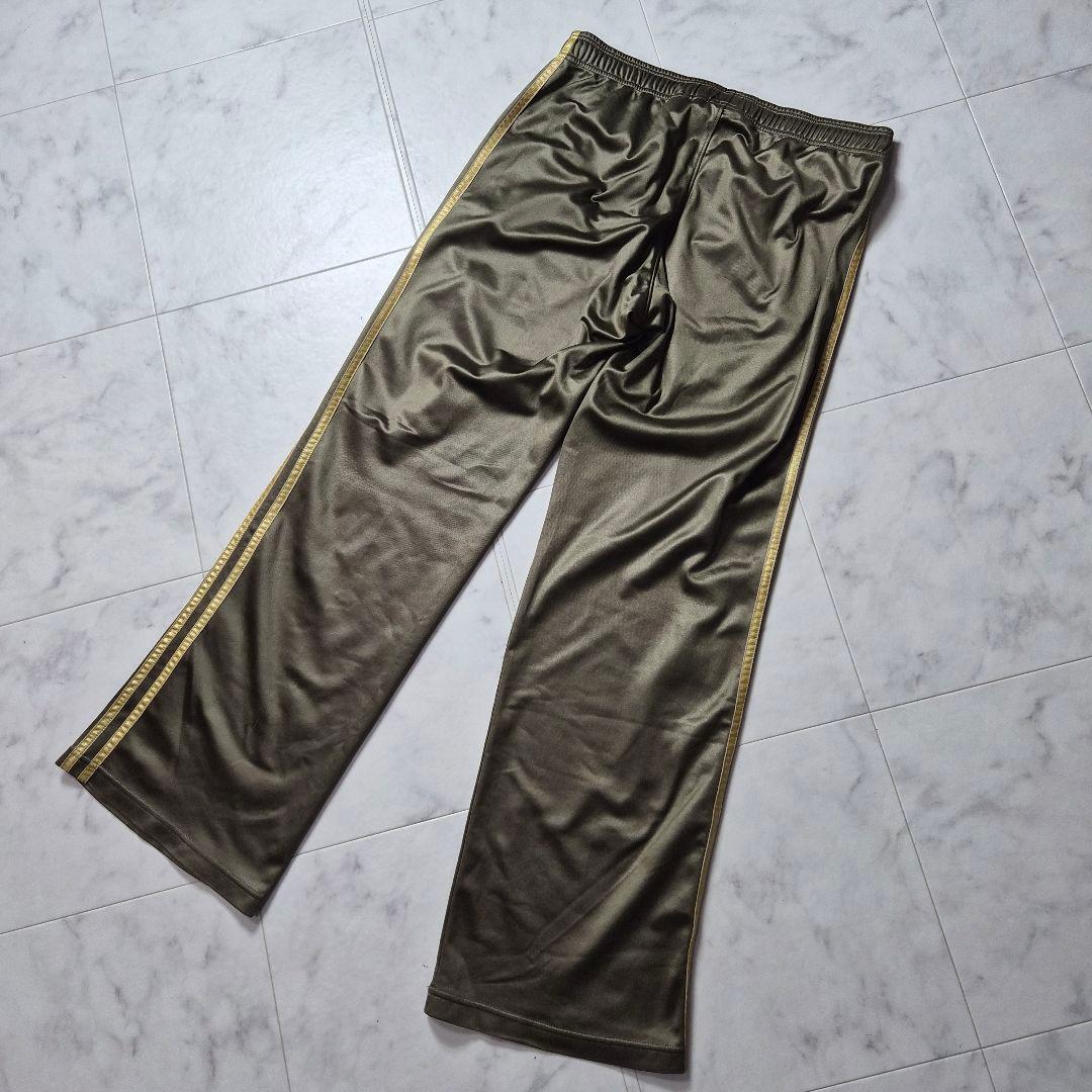 adidas コーティングジャージ セットアップ カーキ L