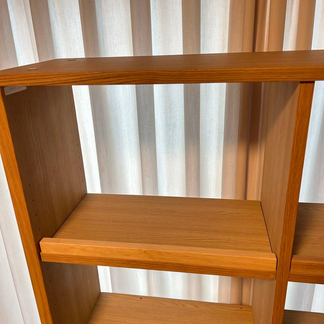 karimoku ユーティリティプラス マルチシェルフ ピュアオーク×2セット