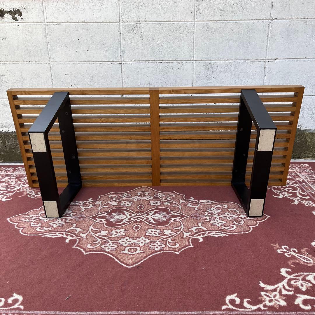 ジョージネルソン◼︎ プラットフォームベンチ リプロダクト品 強化ガラス天板付き