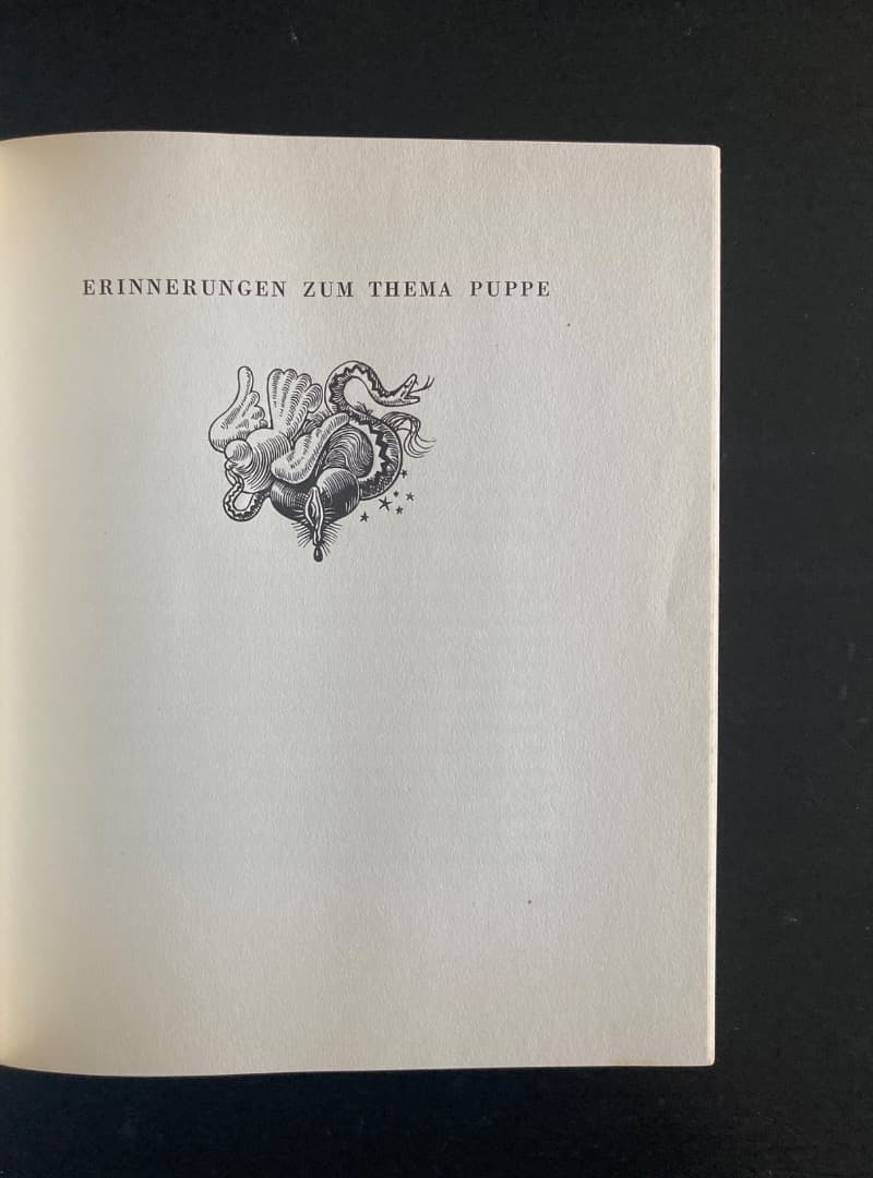 491『（独）ハンス・ベルメール作品集　Die Puppe イマージュの解剖学』