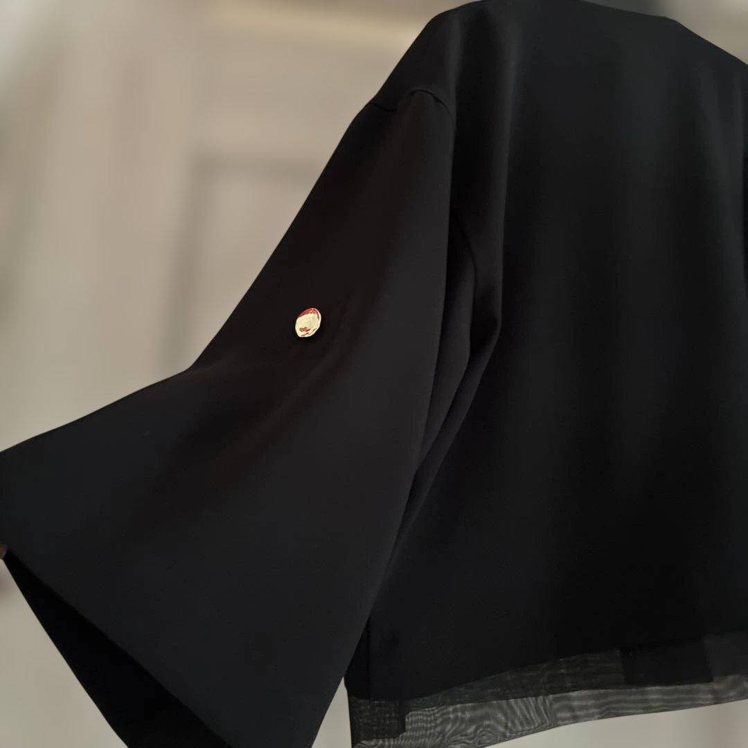 スコットクラブ　FENNEL アンティークボタンショートジャケット