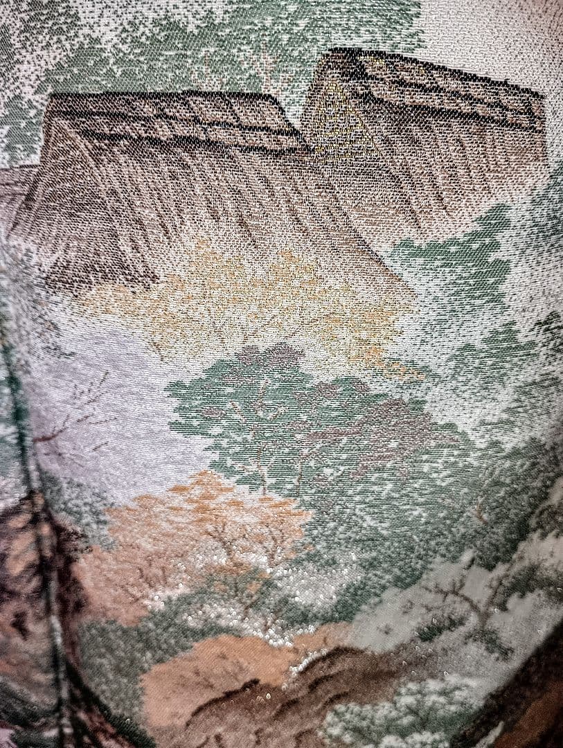 グレー/金彩景色♥色留袖*訪問着