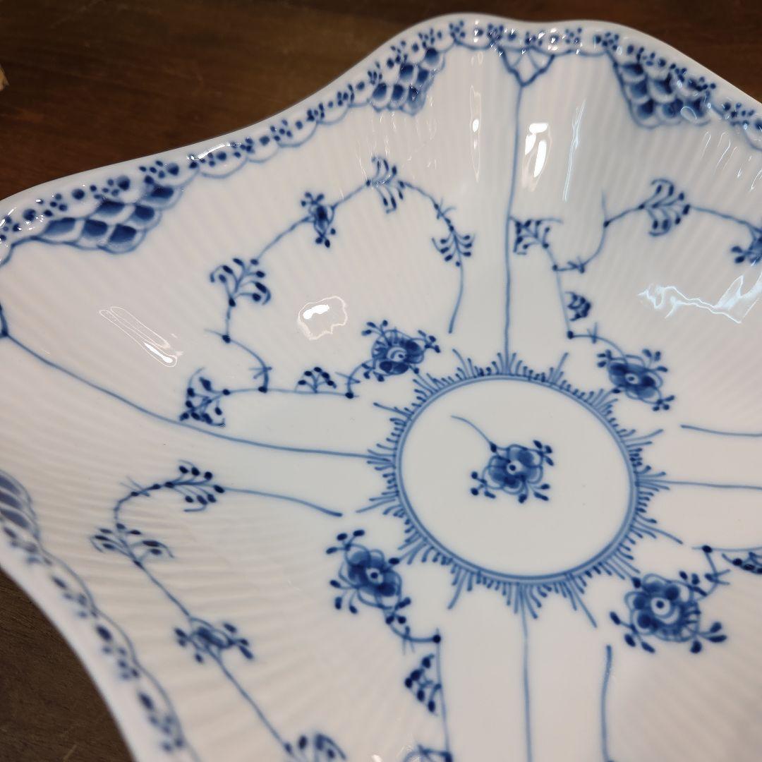 【1級品】ロイヤルコペンハーゲン ハーフレース スクエアボウル ヴィンテージ