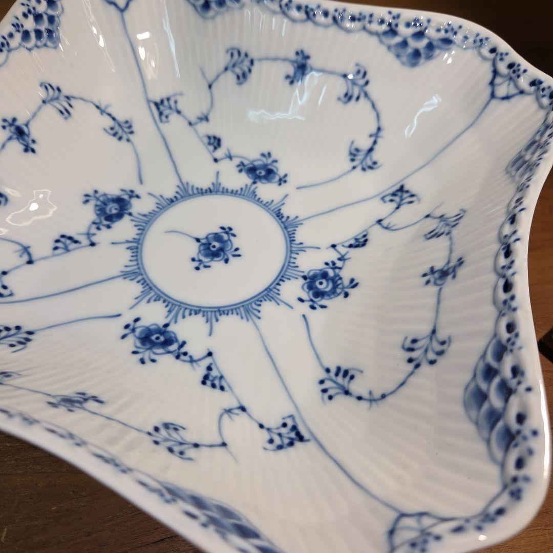 【1級品】ロイヤルコペンハーゲン ハーフレース スクエアボウル ヴィンテージ