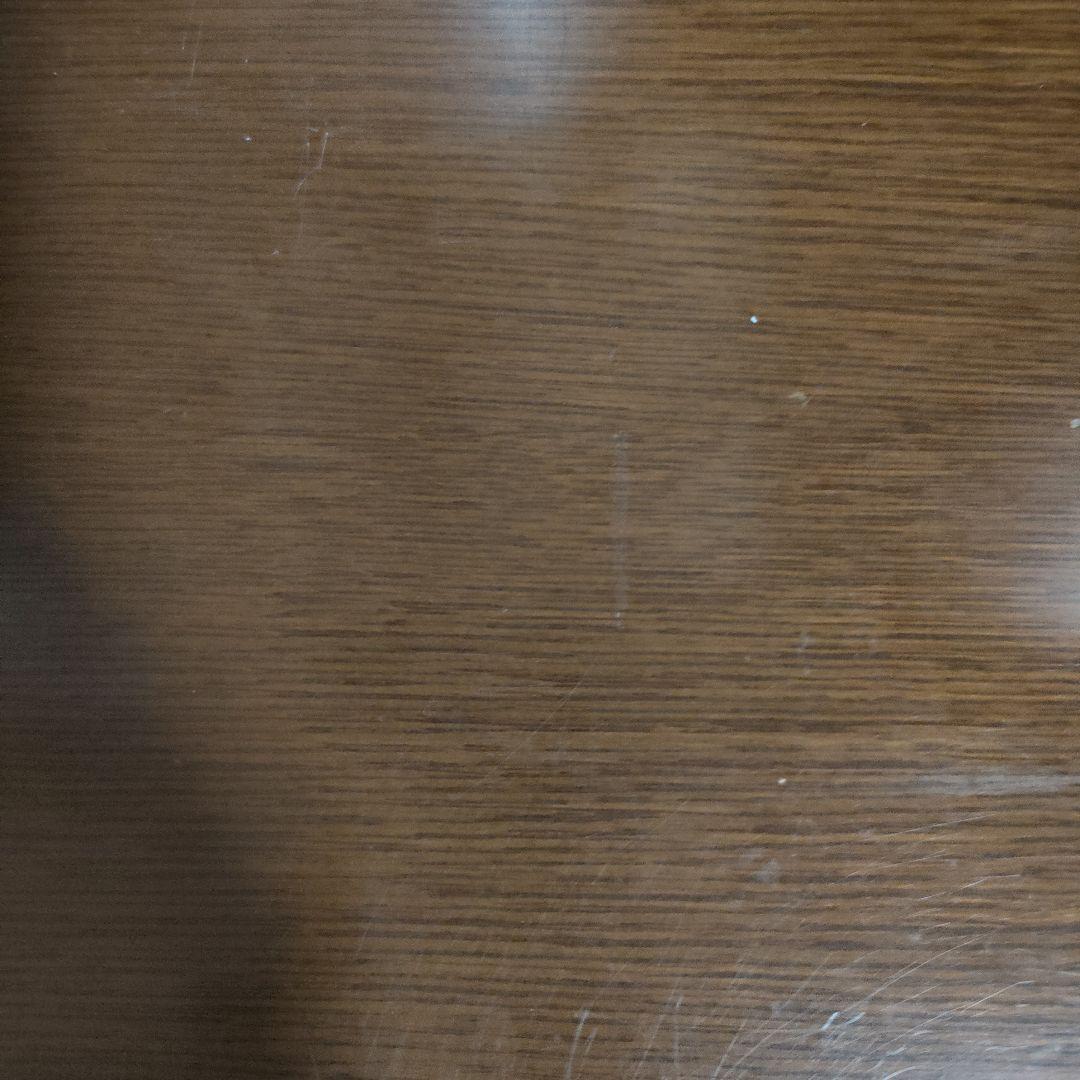 カリモク60 ブラウンデスク 引き出し付き