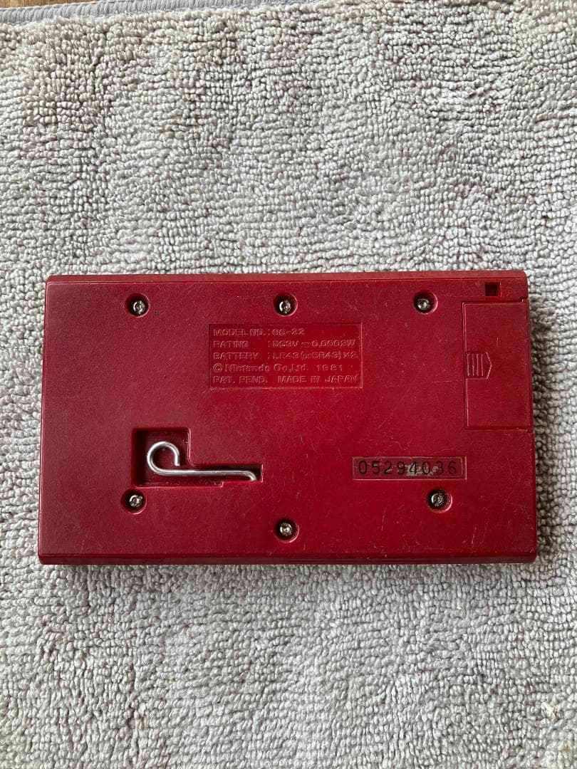 ゲームウォッチ　ポパイ＆オクトパス　ジャンク