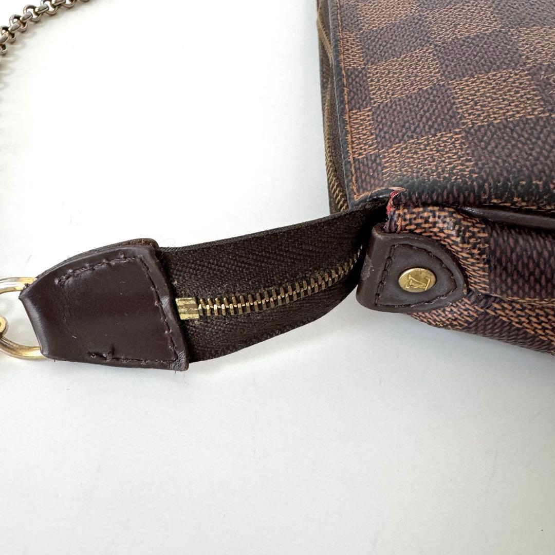 ルイヴィトン　エヴァ　ダミエ　クラッチバッグ　ハンドバック