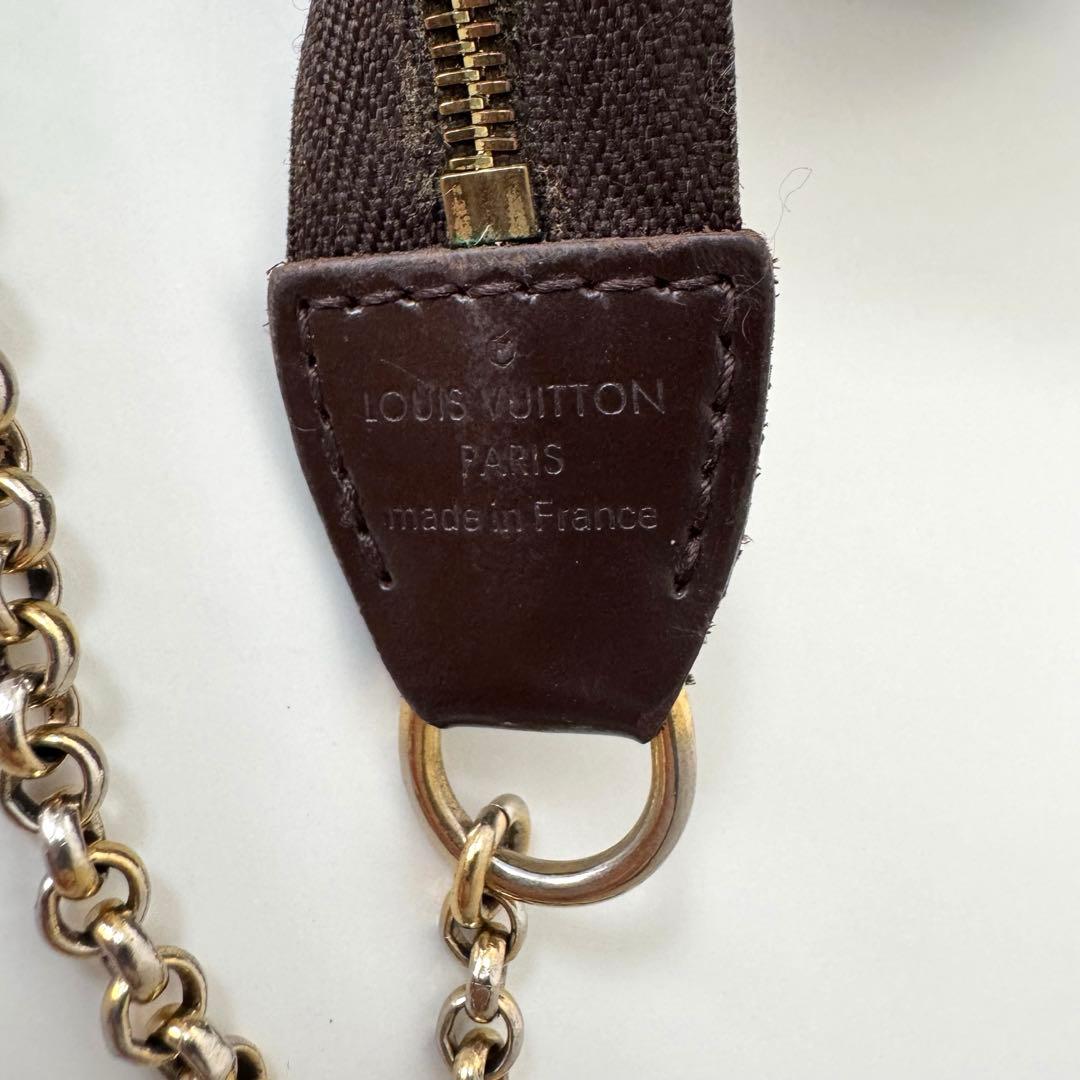 ルイヴィトン　エヴァ　ダミエ　クラッチバッグ　ハンドバック