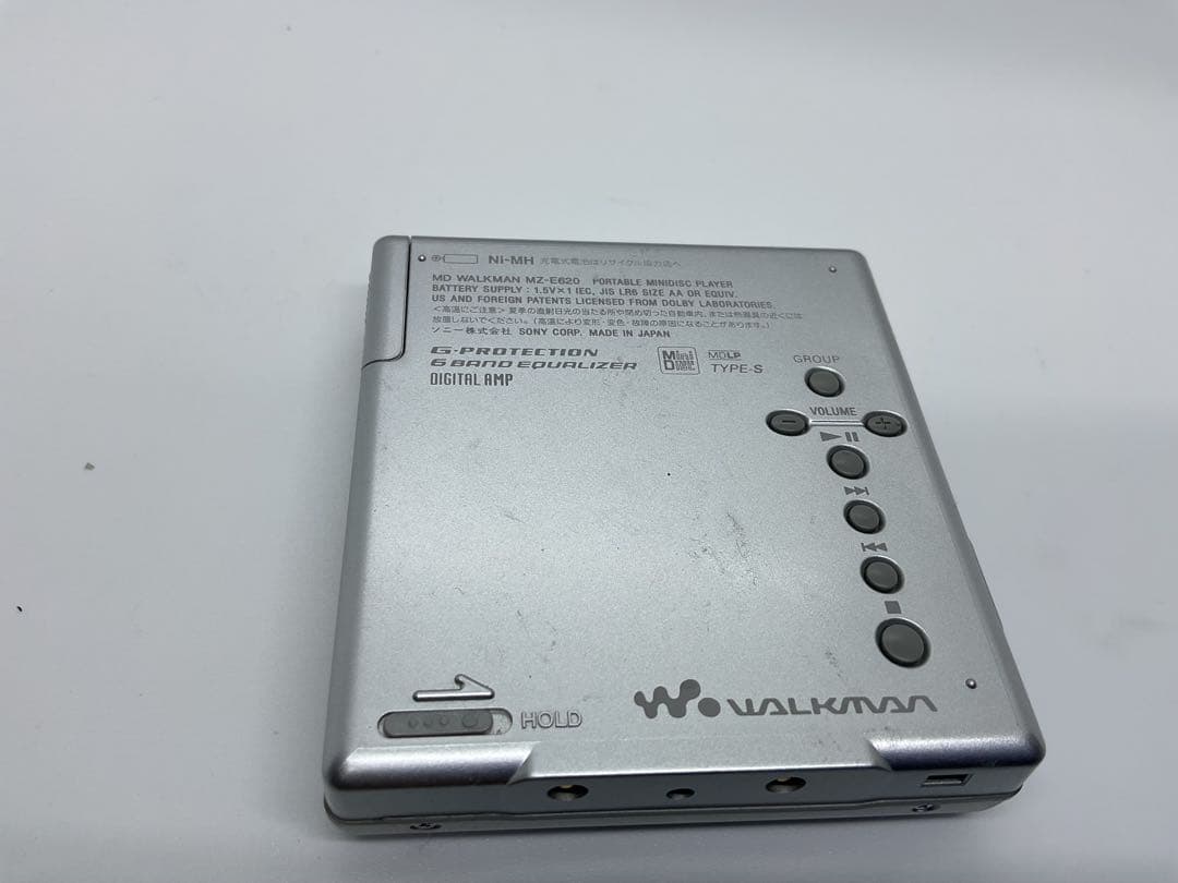 SONY ソニー MDウォークマン MZ-E620 ポータブルMDプレーヤー