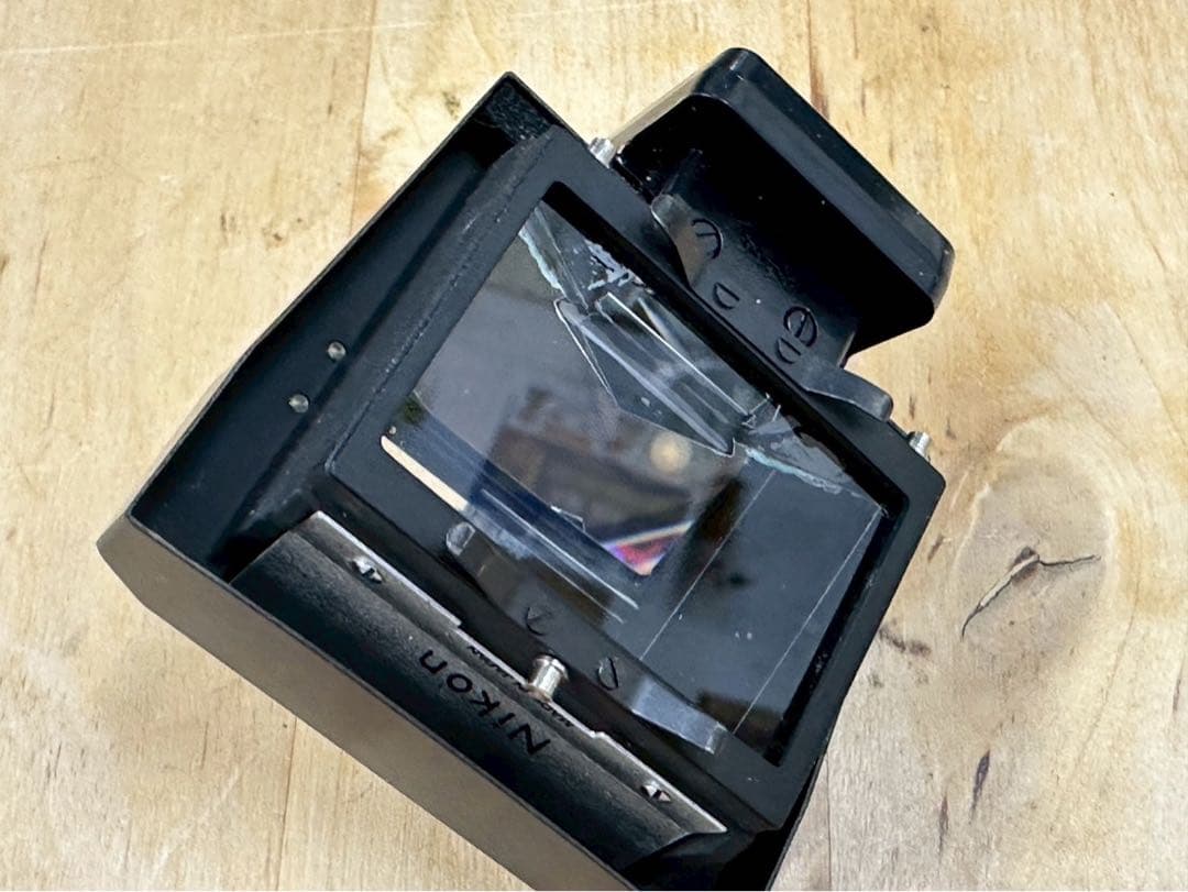 『次回発送1/5〜』12 Nikon Fアイレベルファィンダ- 黒　部品取り