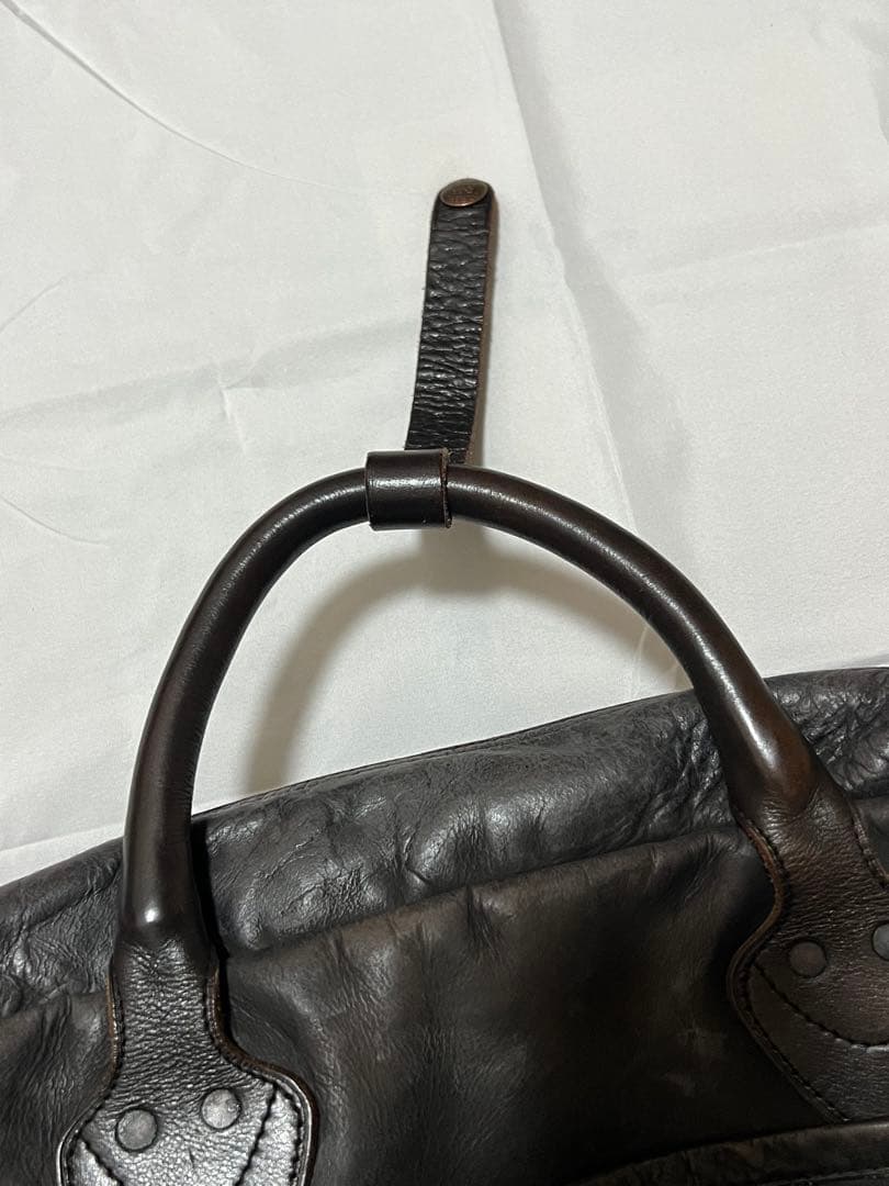 RRLレザーブリーフケース　革鞄　ビジネスバッグ