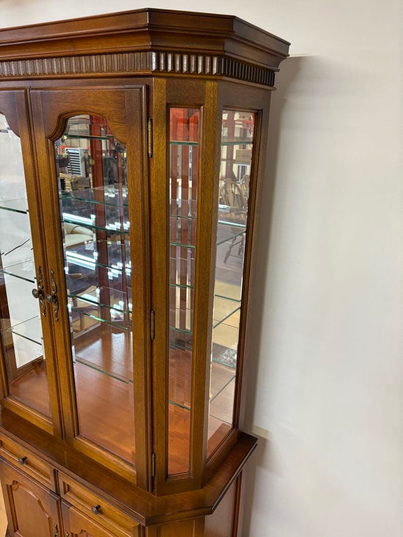 キュリオケース　コスガ　リージェントハウスシリーズ　カップボード　アンティーク