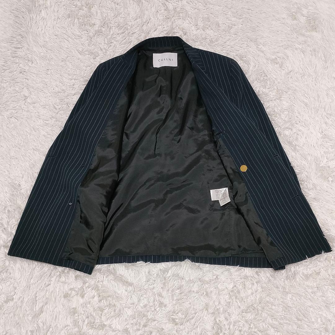 ✨️現行✨️　クルニ　ダブルブレスト　セットアップ　金ボタン　シワになりにくい