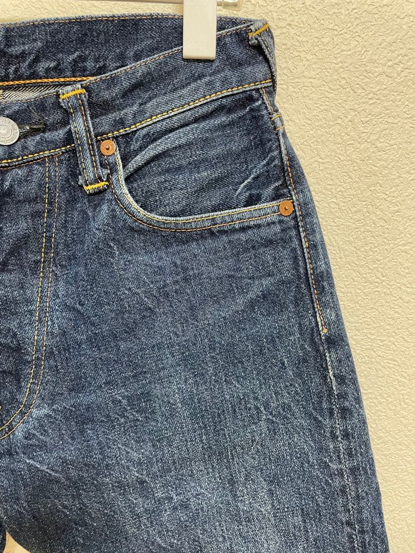 EVISU No.1 Lot.2000 W30×35 ホワイト大黒　日本製カモメ