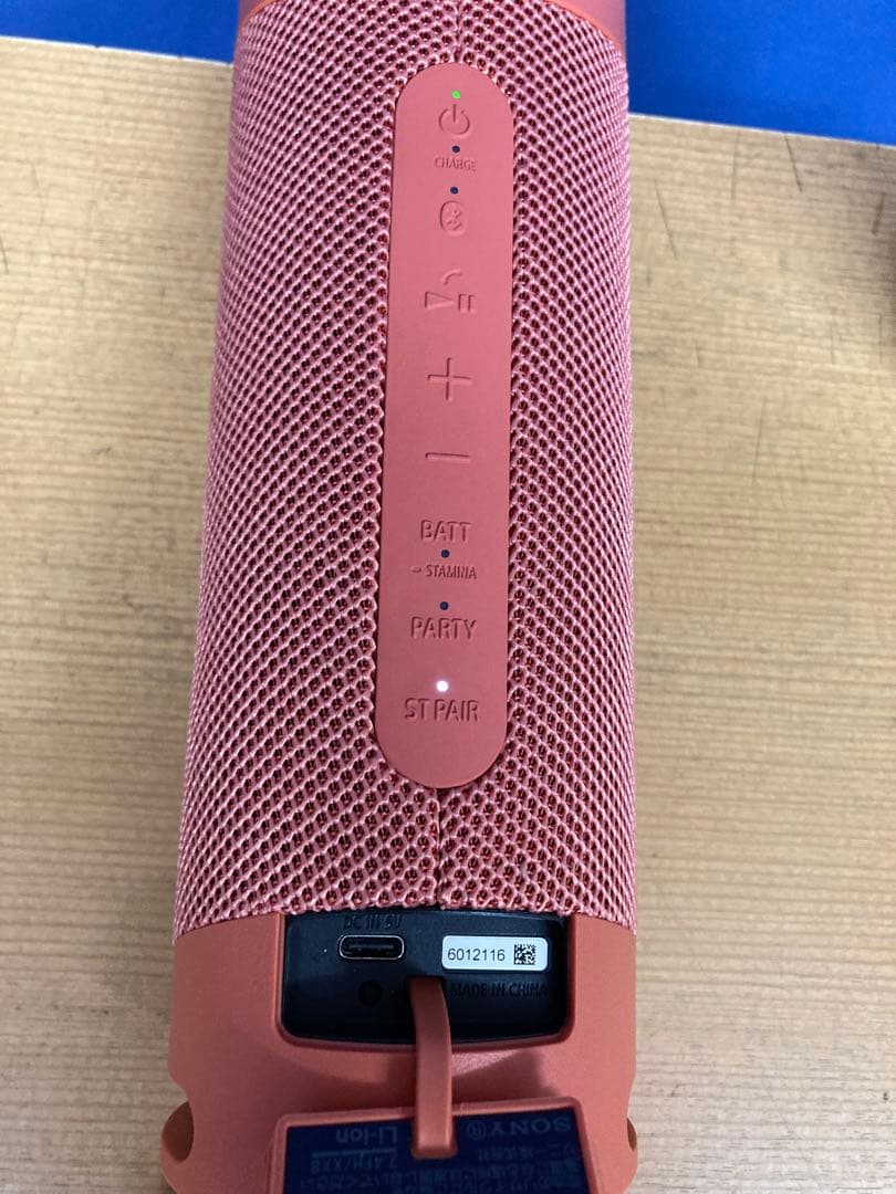 SONY ワイヤレススピーカー オレンジ ブラック