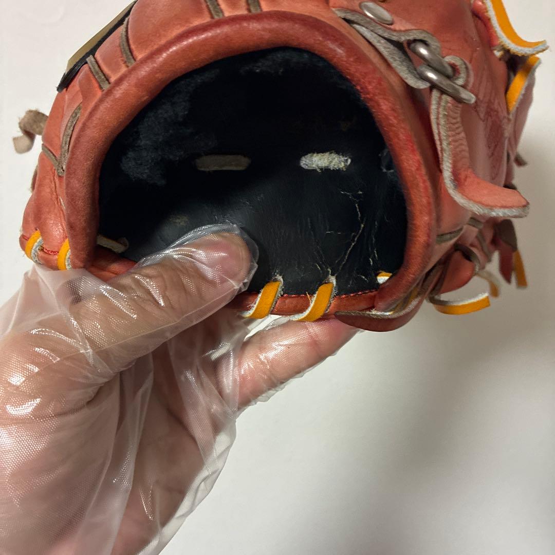 メ*ル様 プロ野球選手支給品　アシックス　ゴールドステージ 硬式投手用　asic