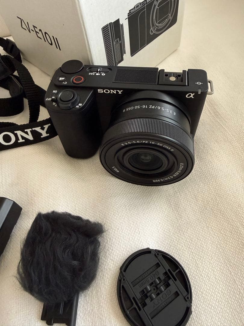 SONY VLOGCAM ZV-E10 II パワーズームキット　予備バッテリ