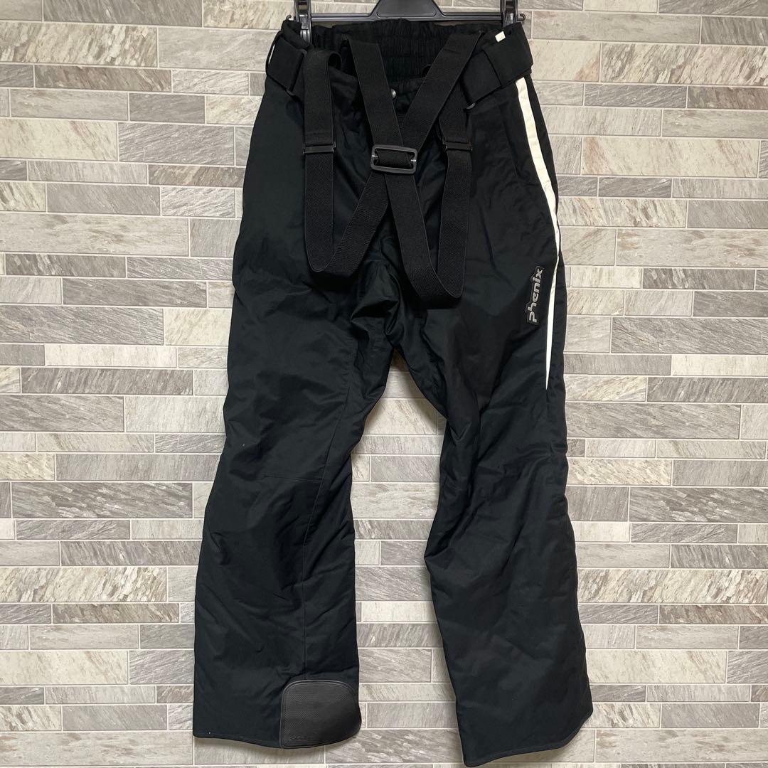 phenix スキーウェア メンズ セットアップ 上下 レッド ブラック