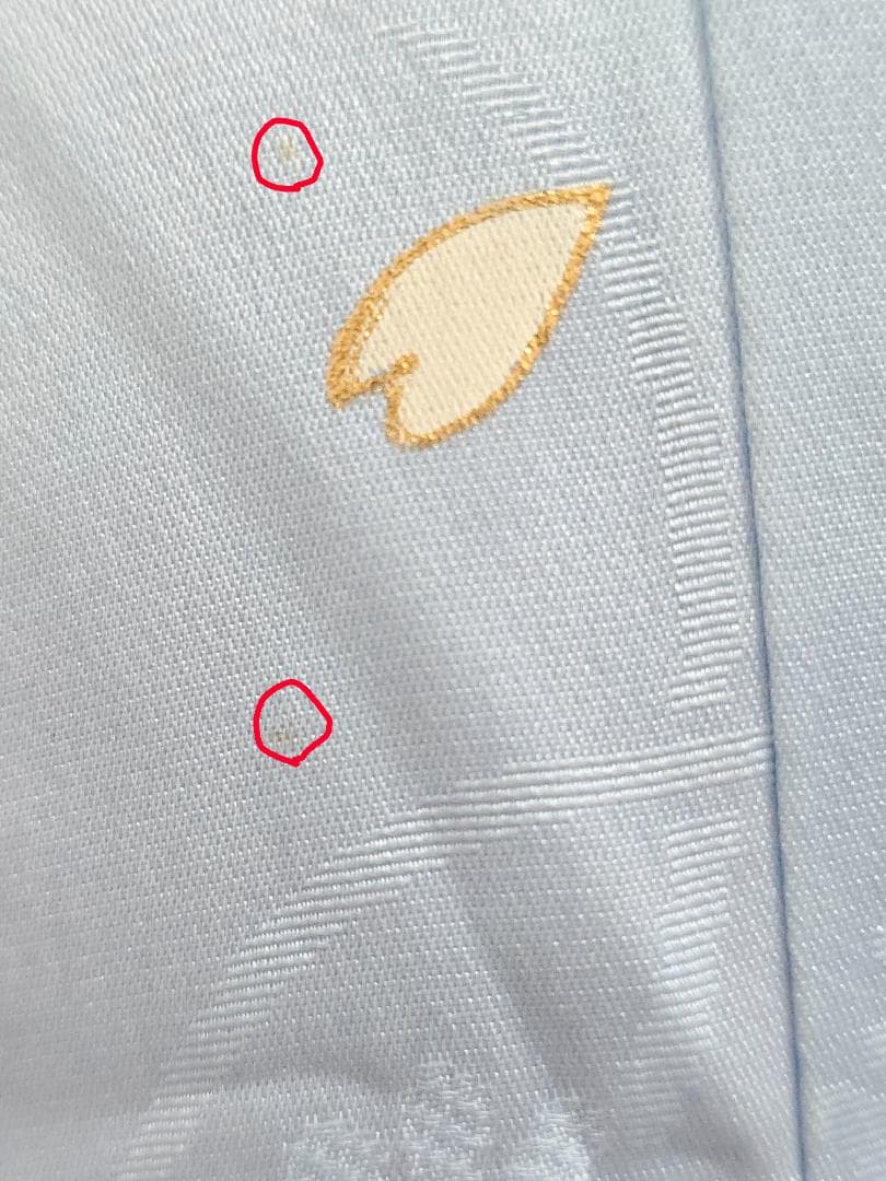 七五三　7歳　 水色　正絹　着物　セット　女の子 c96