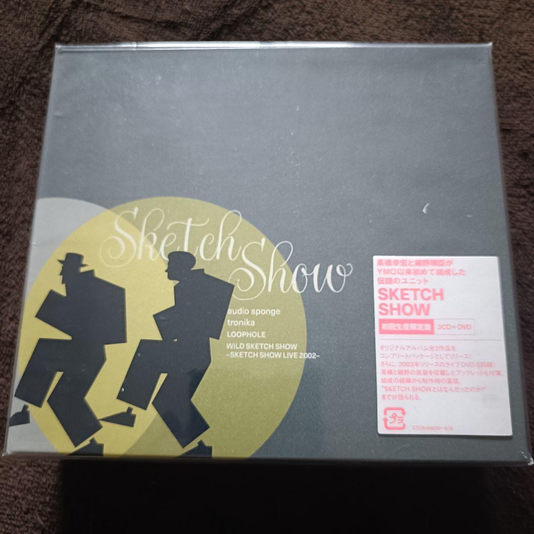 【新品】SKETCH SHOW 初回限定盤 3CD+DVD 高橋幸宏 細野晴臣