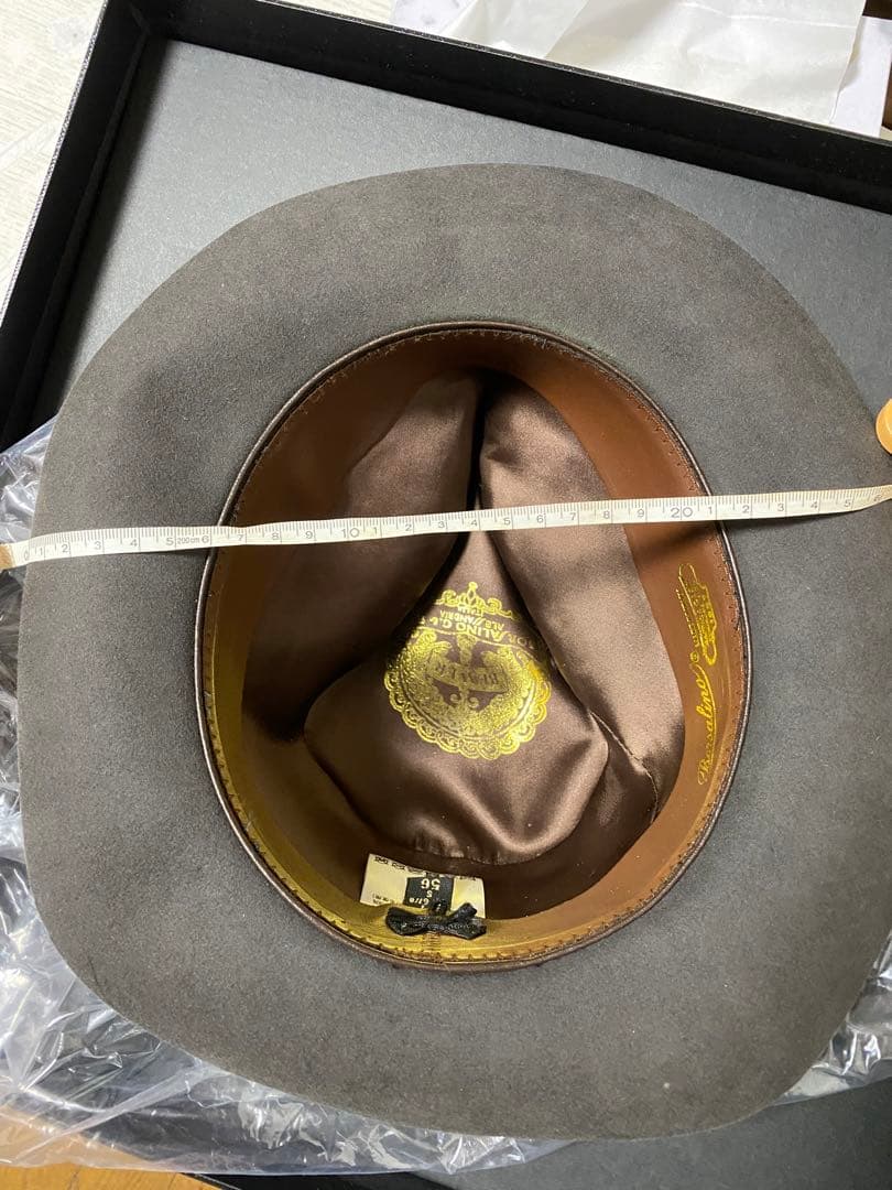 Borsalino/ボルサリーノハット ビーバーファーフェルトハット 帽子