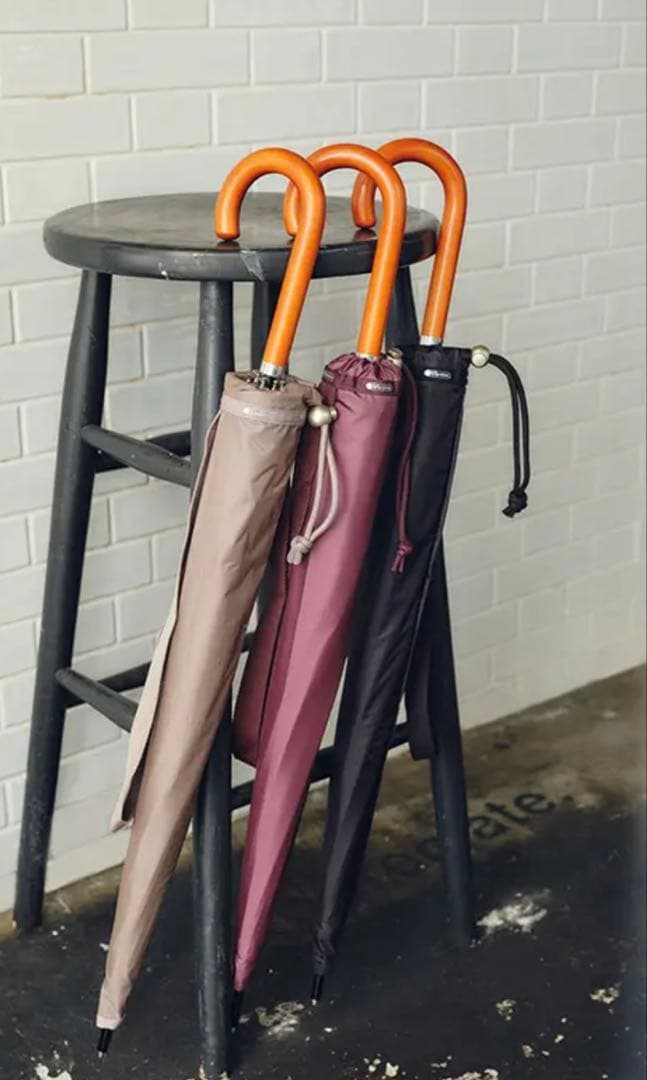 【未使用】大草直子LeSportsac レスポートサック 傘カバー付ボルドー